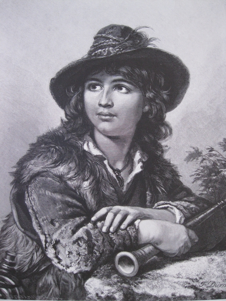 Retrato de una mujer, circa 1890